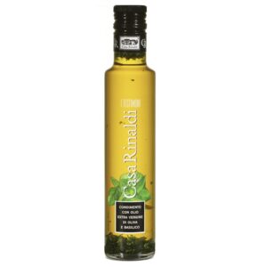 Olio Ext Verg Ol C/basilico 0,25l 6u Ali