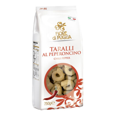 Taralli Al Peperoncino 250 Gr Fior Di Puglia