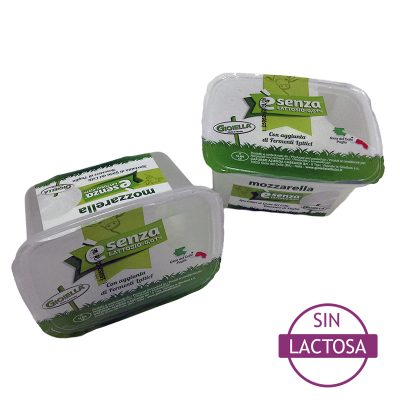 Mozzarella Sin Lactosa 125grx6 Gioiella