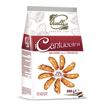 Cantucci Alle Mandorle 250g X 10ud 20% Almendras