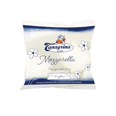 Mozzarella Fiordilatte Busta 125g X 16ud Tanagrina