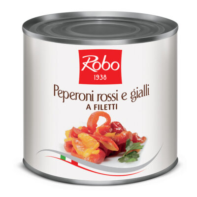 Peperoni Rossi E Gialli A Filetti 3kg X 6ud