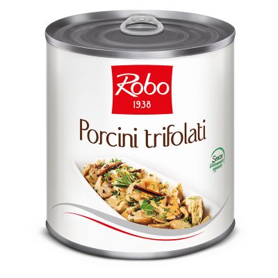 Funghi Porcini Trifolati 780gr 6u Robo