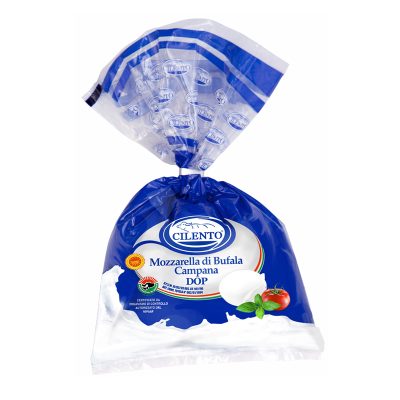 Mozzarella Bufala Dop Clip(busta)250gx8ud Cilento