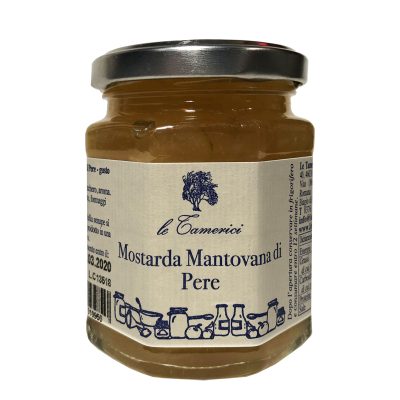 Mostarda Di Pere 220g X 6ud Tamerici