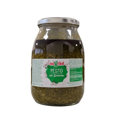 Pesto Genovese O.oliva 0,9kg 6u Negrini