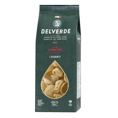 Lumaconi Delverde 500gr X 12 Unid