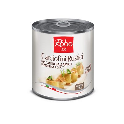 Carciofini Rustici Ac. Bals. Modena 760g X 6und