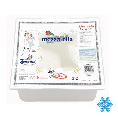 Mozzarella Bocconcino Congelato 100grx30 Uds Tanag