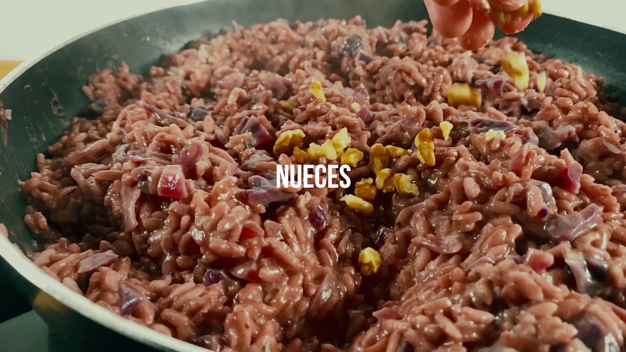 RISOTTO DE LOMBARDA Y NUECES YOCOCINOCONNEGRINI Negrini