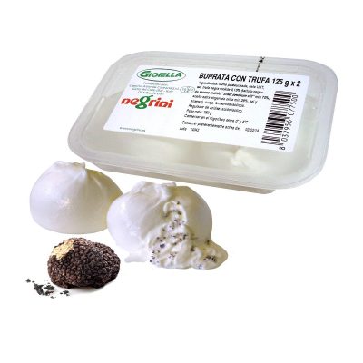 Burrata Con Tartufo 250g 4und (2 Band.) Gioiella