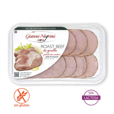 Roast Beef Loncheado 80gr X 6 Und