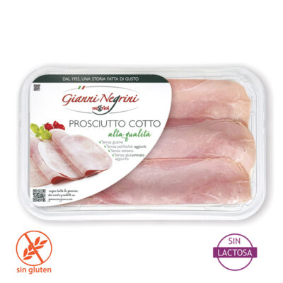 Prosciutto Cotto 80g X 6ud  Negrini