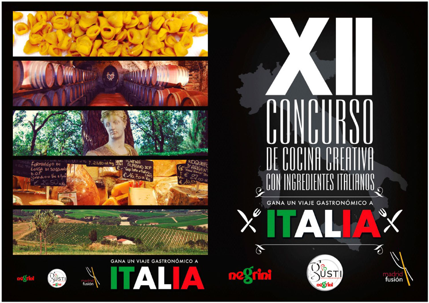 XII Concurso de Cocina Creativa con ingredientes italianos