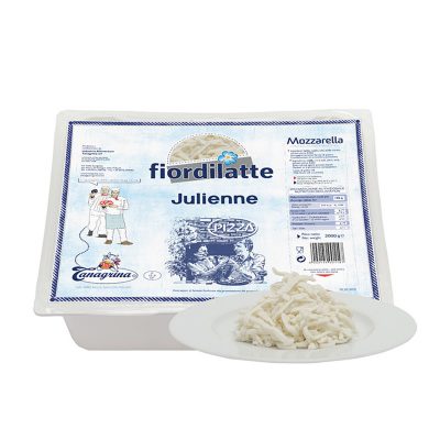 Mozzarella Fior Di Latte Julienne 2kgx4ud Tanagrin