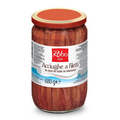 Alici Filetti In Olio 1kg 6u Robo