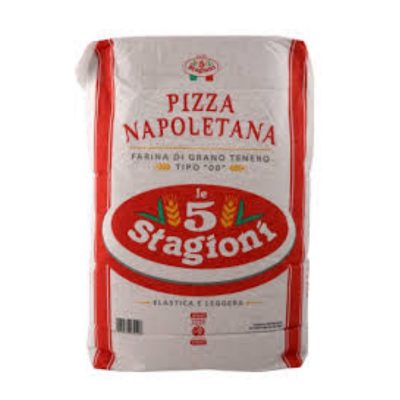 Farina Tipo 00/pizza Napoletana 25kgr Sacco Rosso