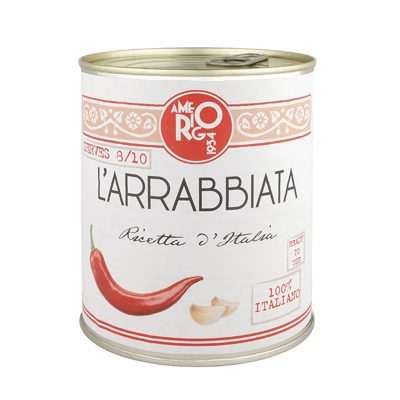 Salsa Arrabbiata Lata 800gx6u Appennino