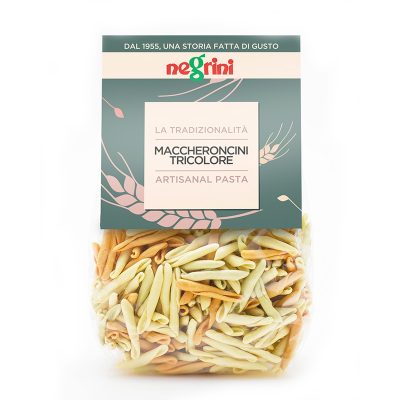 Maccheroncini Tricolori 500g X 12u Negrini