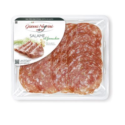 Salame Al Finocchio Affettato 100gx10u Negrini