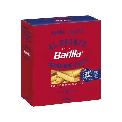 Penne Rigate Al Bronzo 400gx14u Barilla